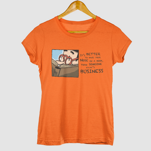 Nose In A Book Women's T-Shirt