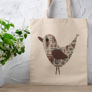 Chidiya Canvas Tote Bag