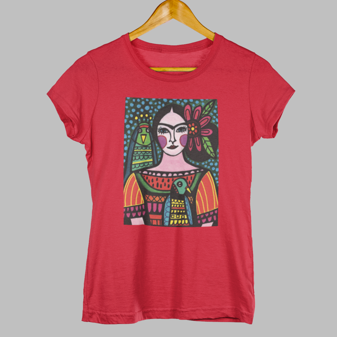 Frida in Colours Women's T-shirt